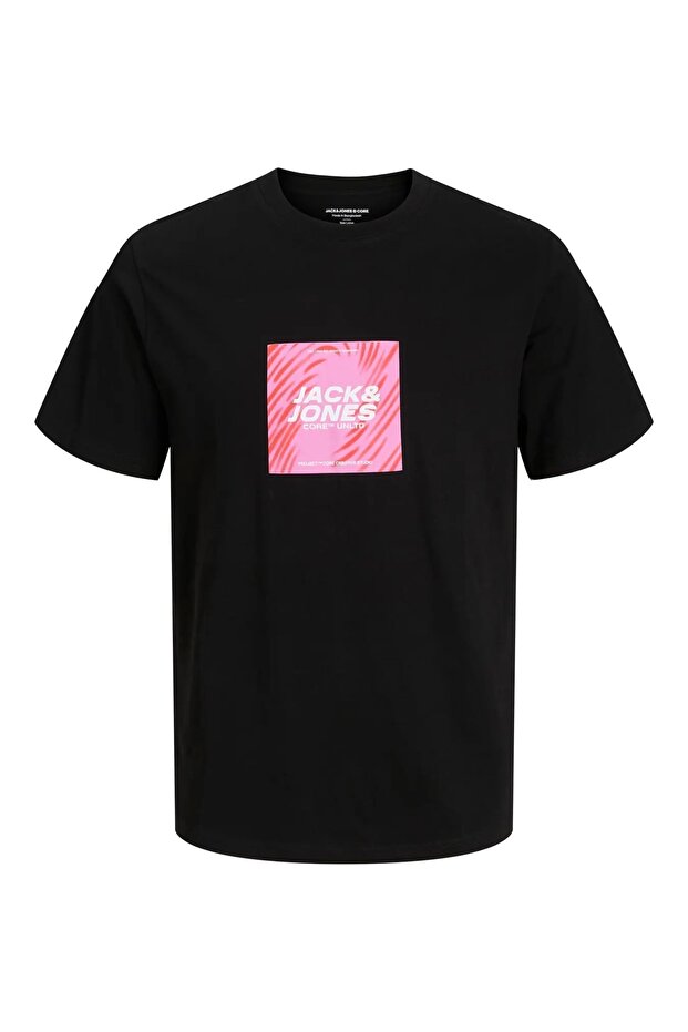 Erkek Logo Baskılı Tişört - 4