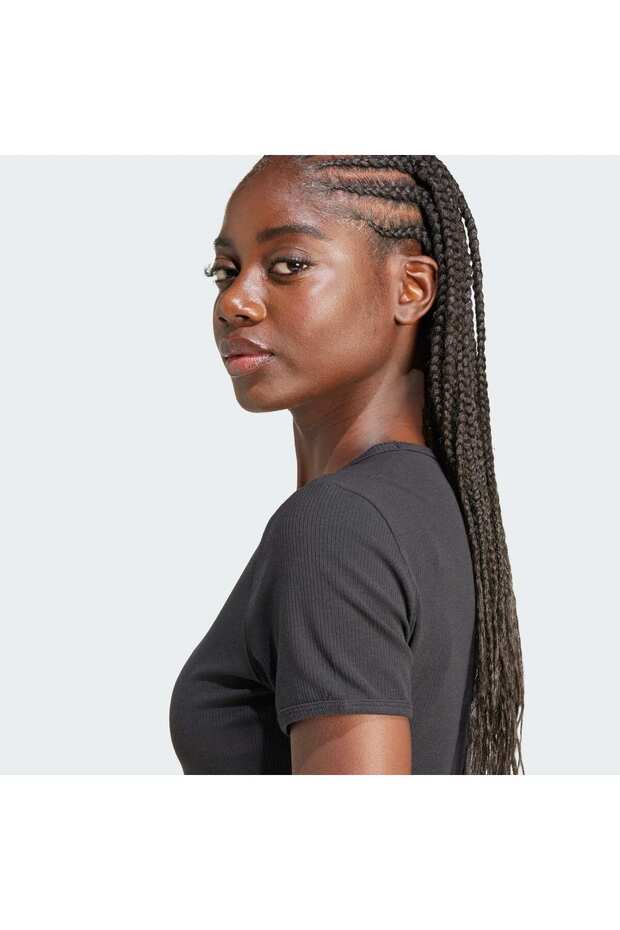 Essentials Ribbed Tişört - 6