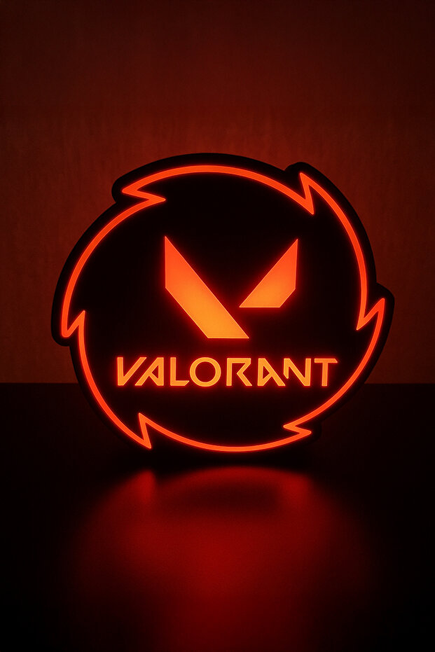 Valorant Tasarımlı Gece Lambası - 1