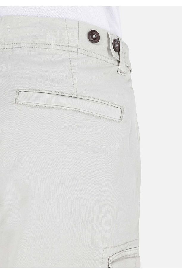 Regular Fit Orta Bel Düz Erkek Taş Şort - 6