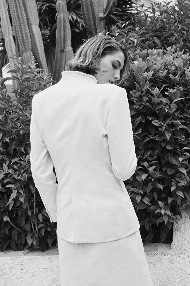 Saçaklı Blazer - 5