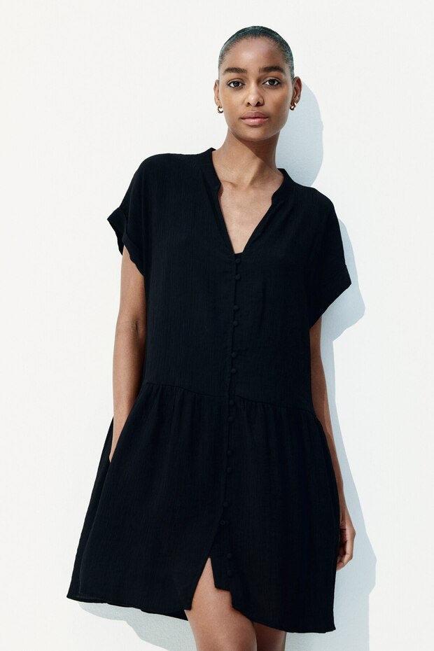 Krinkle Tunik Elbise - 2