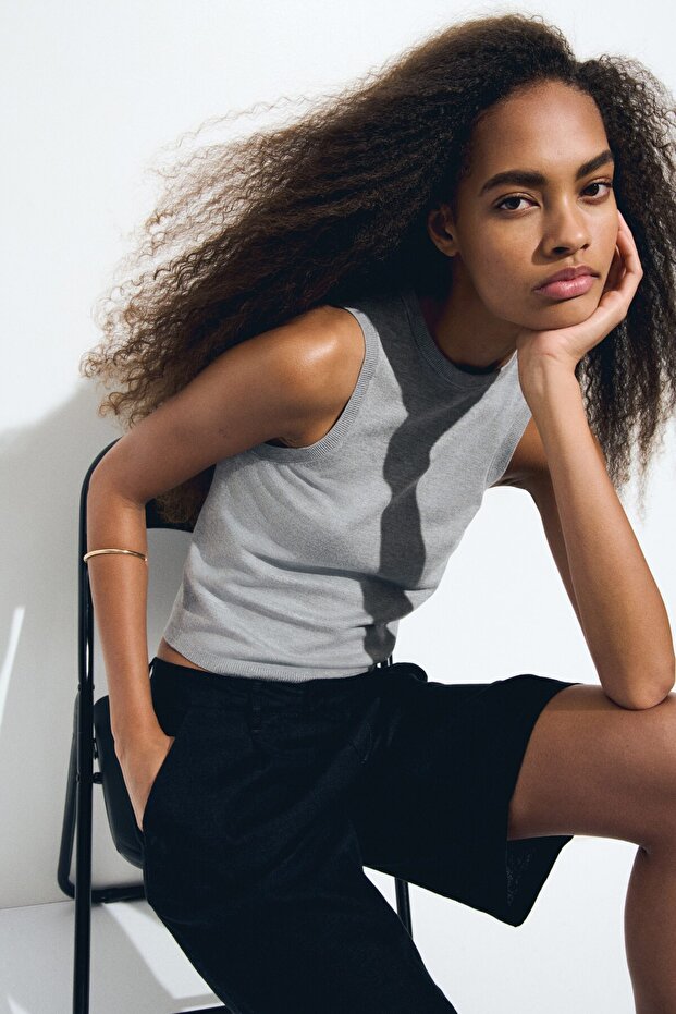 İnce Triko Süveter - 1