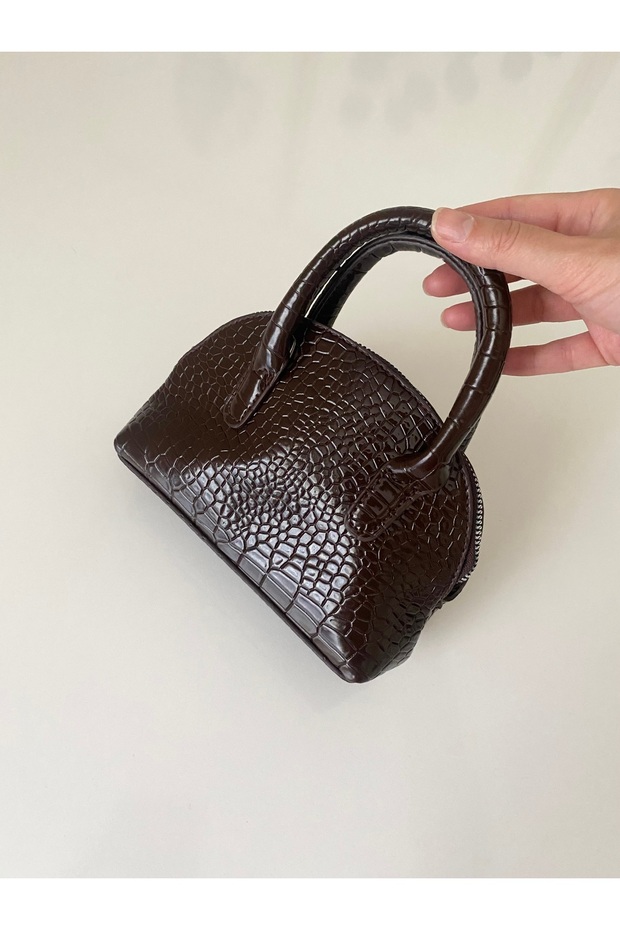 CROCO PATTERNED BAG - 1