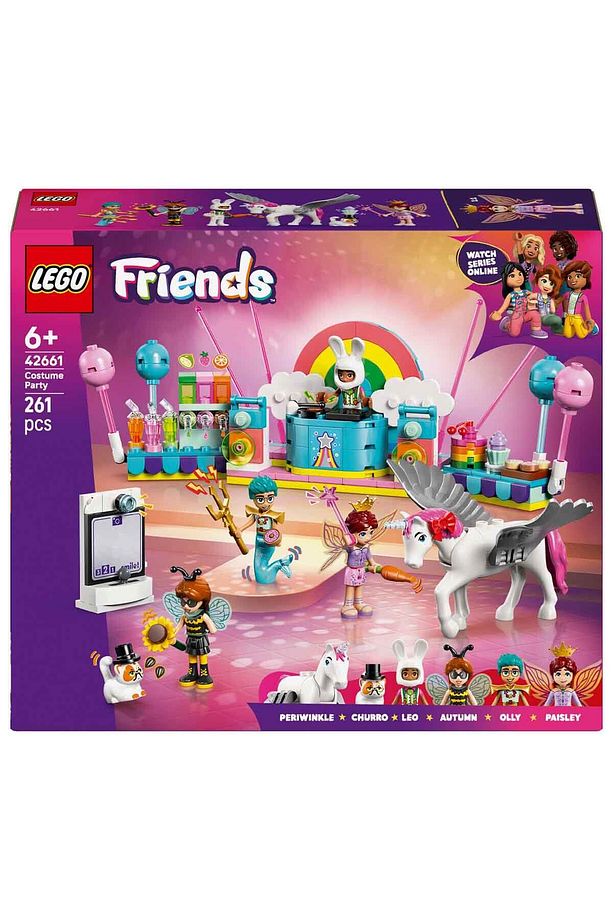 Friends Tek Boynuzlu At ve Peri ile Kostüm Partisi 42661 - 6 Yaş ve Üzeri Çocuklar için Ya - 3