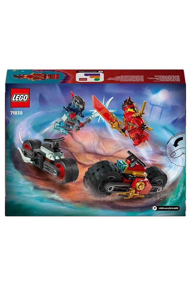 NINJAGO Kai’nin Motosiklet Hız Yarışı 71838 - 6 Yaş ve Üzeri Çocuklar için 2 Ninja Mo - 4