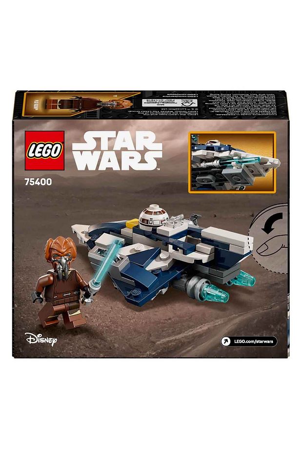 Klon Savaşları Plo Koon'un Jedi Starfighter Mikro Savaşçısı 75400 - 6 Yaş ve - 4
