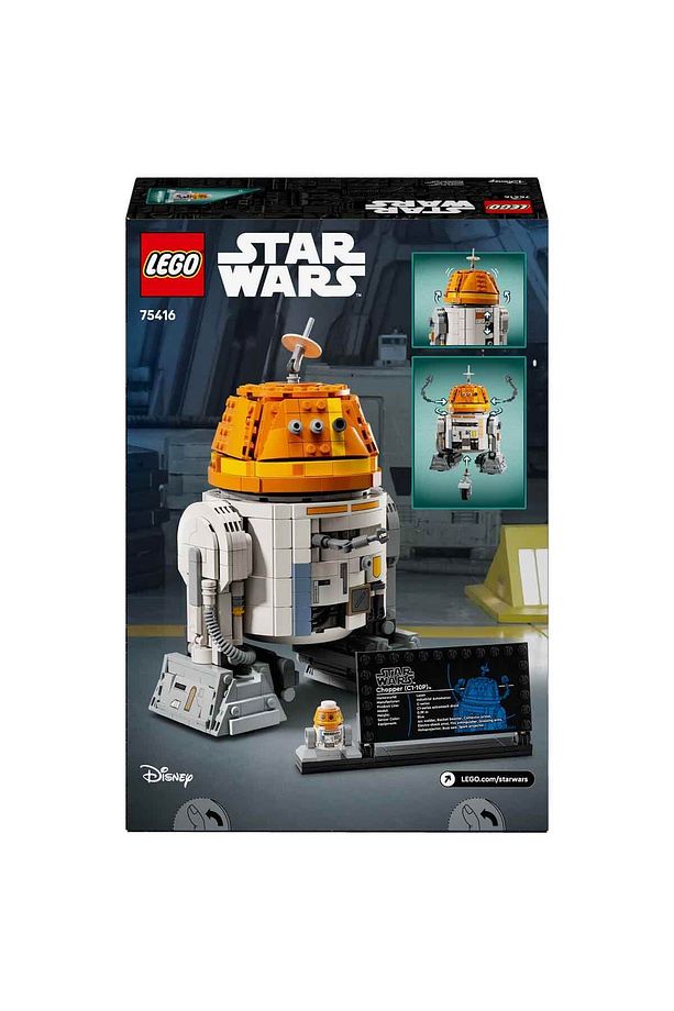 Star Wars: Ahsoka Chopper (C1-10P) Astromech Droidi 75416 - 10 Yaş ve Üzeri Çocuklar için � - 4