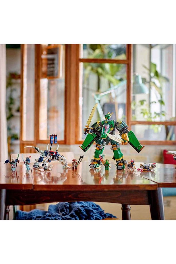 NINJAGO Lloyd’un Jet Robotu 71845 - 9 Yaş ve Üzeri Çocuklar için 5 Minifigür ve Ejderha - 8