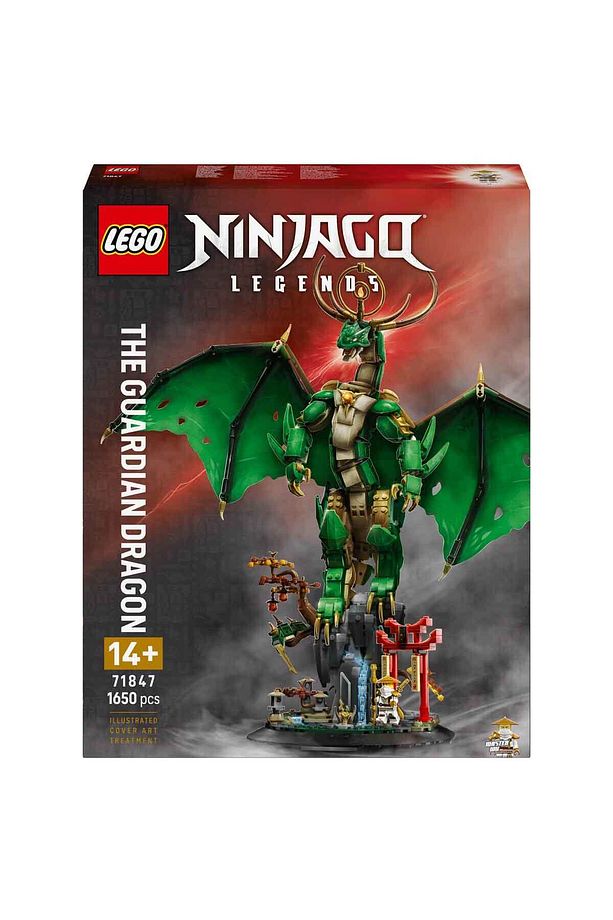 NINJAGO Muhafız Ejderha 71847 - 14 Yaş ve Üzeri için Usta Wu Minifigürü İçeren Yaratıc - 3