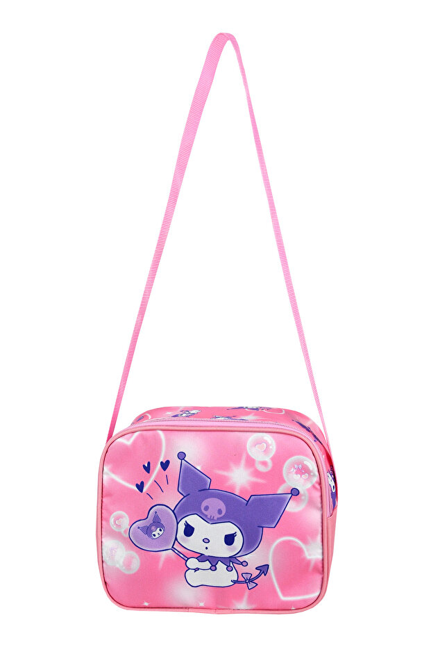 حقيبة ظهر وردية اللون بنمط شخصية حقيبة المدرسة الأولى - 8