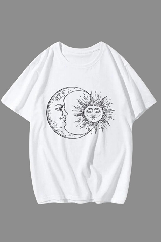 Solar Eclipse Sun and Moon T-Shirt
