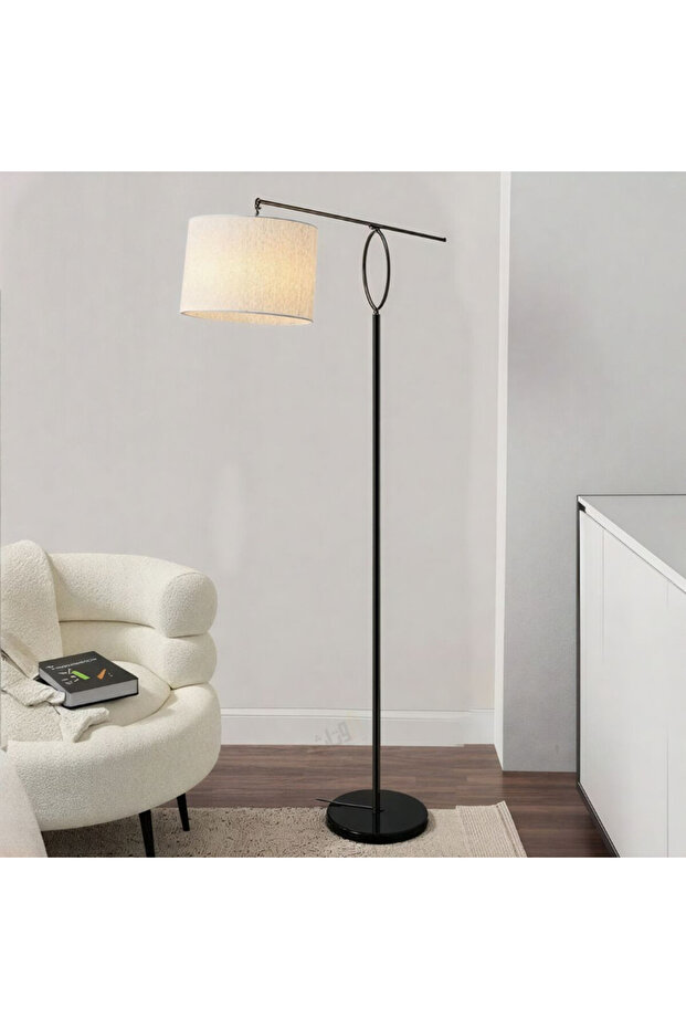 عاكس مصباح أسود طويل - 1