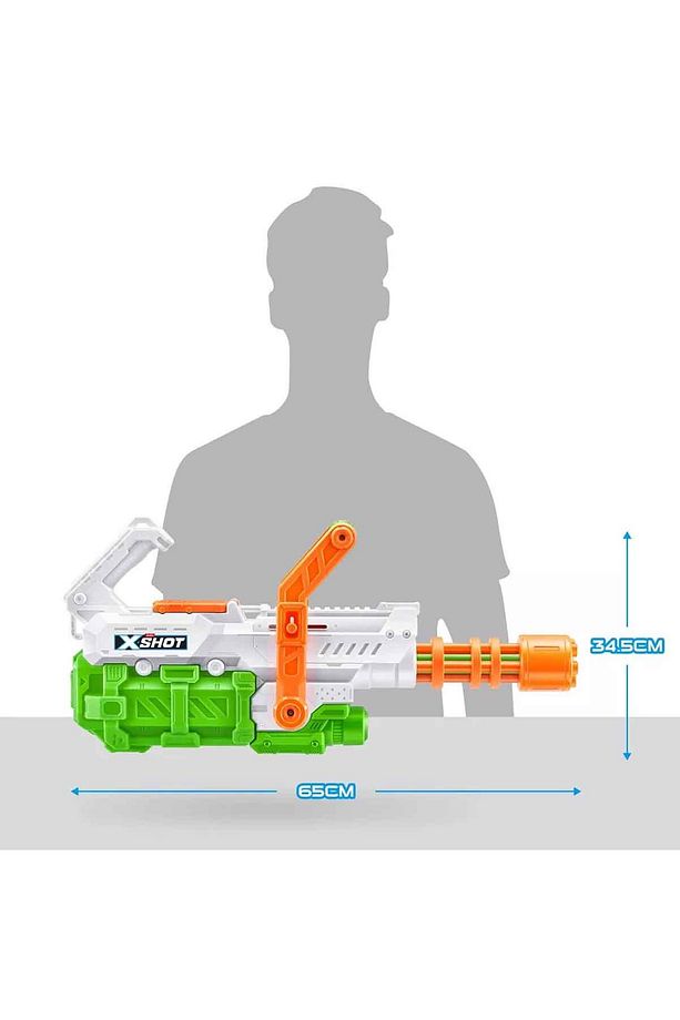 XSHOT Hydro Cannon Fast Fill Büyük Su Tabancası - (1600 ML/10 Metre) - 9