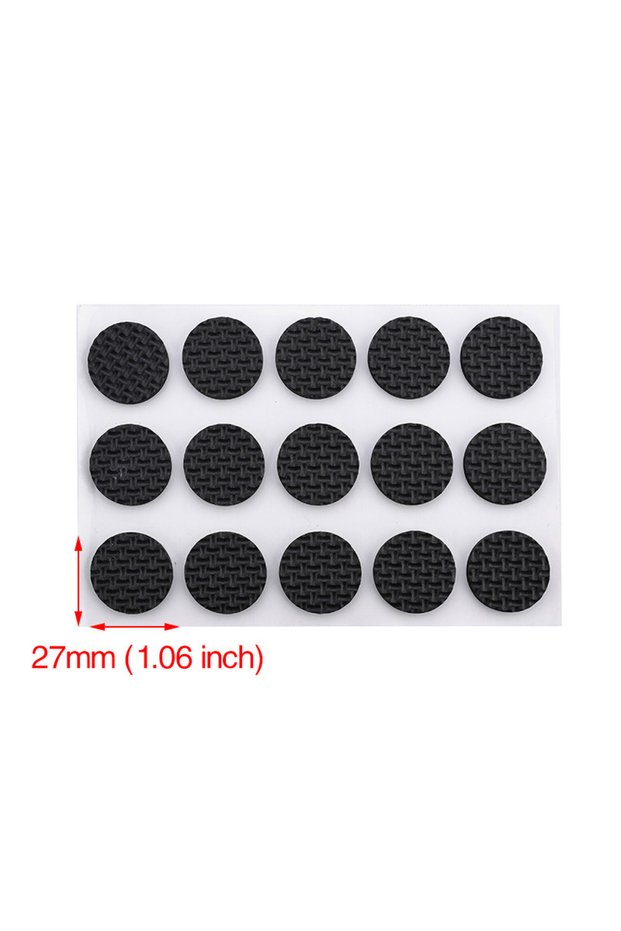 Number 2 KAK 1-24PCS Self Adhesive Furniture Leg Feet Rug Felt Pads Anti Slip Mat Bumper Damper For