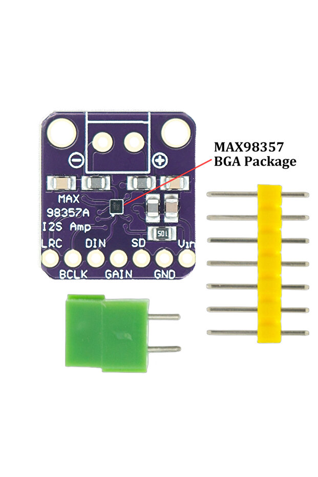 MAX98357 BGA TENSTAR MAX98357 I2S 3W فئة D واجهة فصل وحدة فك ترميز DAC مرشح - 1