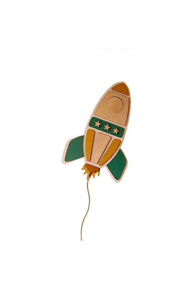 Decorative wall lamp, Rocket model - 1