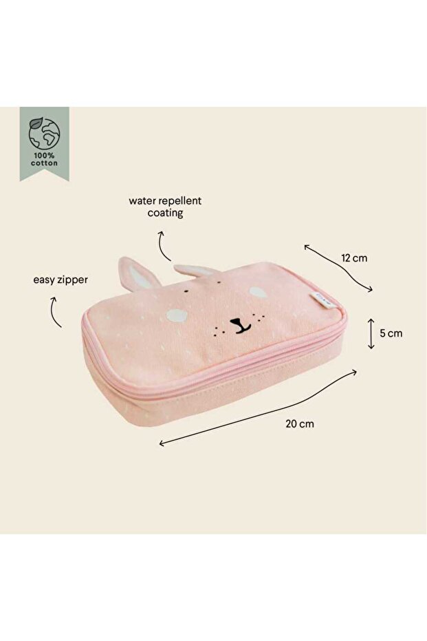 Trıxıe - Pencıl Case RectangularMrs. Rabbıt - 2