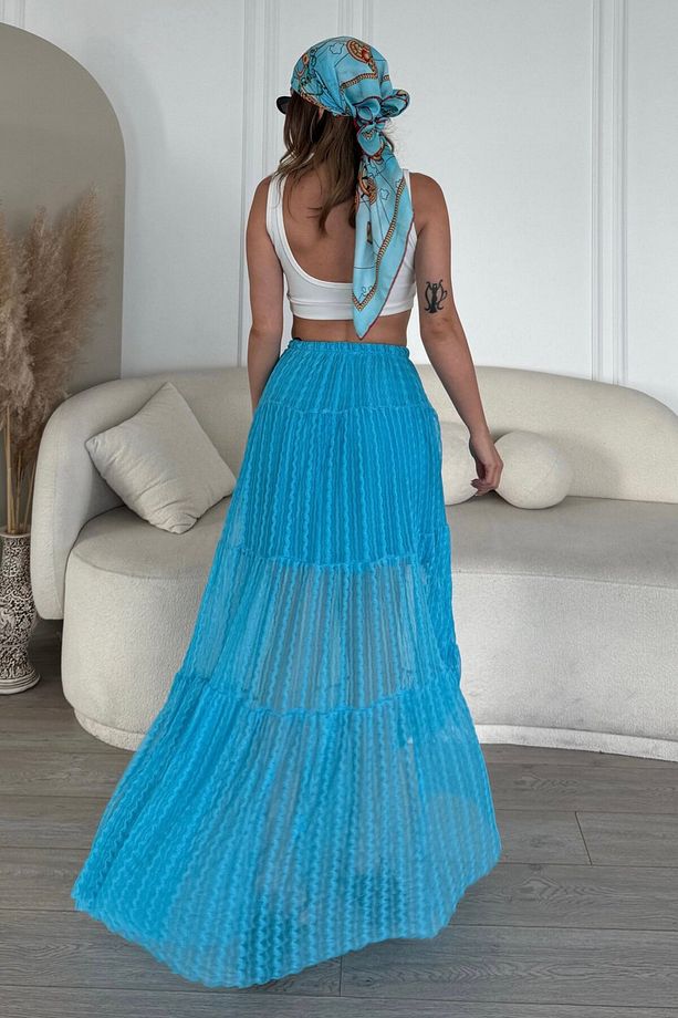 Maxi Boy Dantel Etek (Astarlı) HT1033 - 4