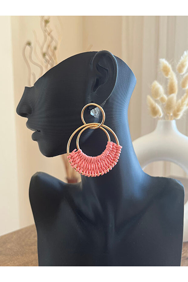 Bohemian Style Round Rope Earrings