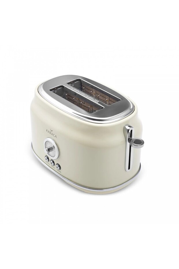 Karaca Retro Cremefarbenes Toaster - 9
