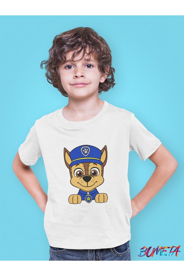 Mini Patrol Chase on Duty Paw Patrol Kids T-Shirt T-Shirt