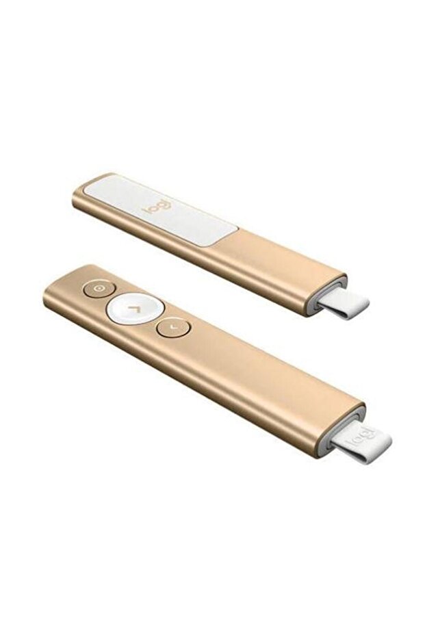Безжичен презентатор Logitech Spotlight, USB (Auriu) - 2