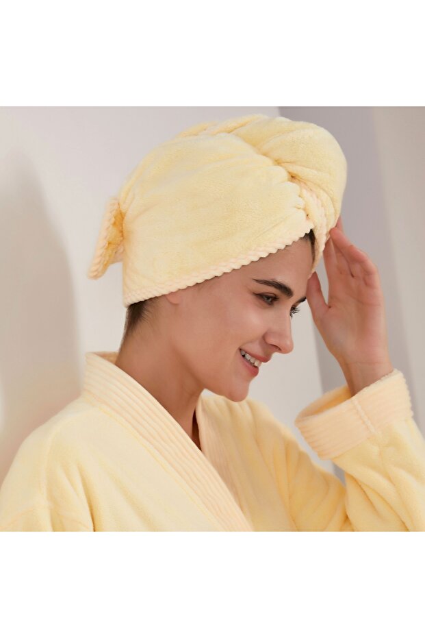غطاء شعر مودرن ليموني ريفي مقاس صغير(25*68سم)