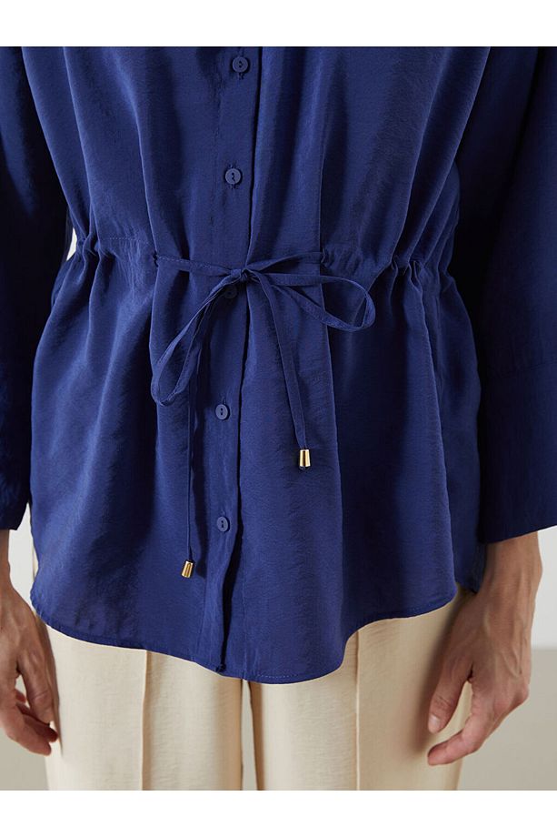 LCW Oversize Modal Karışımlı Kadın Gömlek - 3