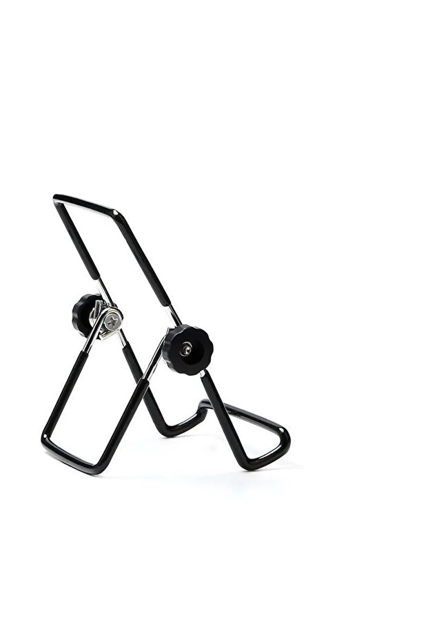 Metal Mini Portable Tablet Stand Foldable Desktop Flexible Phone Holder for iPad iPhone Huawei Devices...