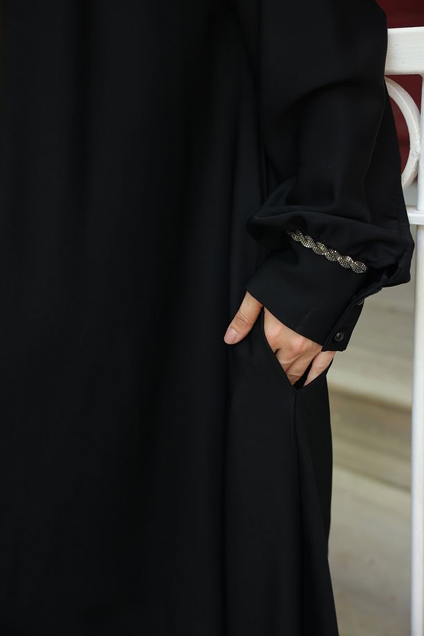 Vuslat Abaya Elbise - 7