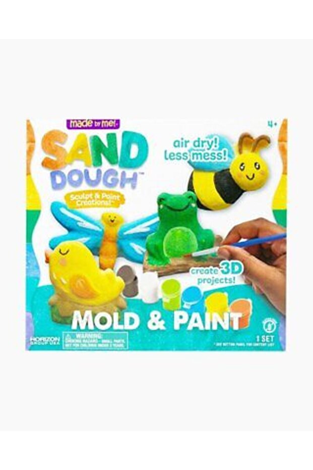 Sand Dough Sculpt & Paint Creations Mold & Paint Creat 3D Projects