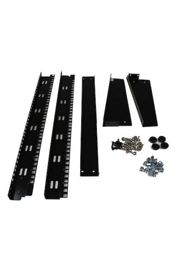 Rack StarTech RK12OD, 19", 12U (Negru) - 2