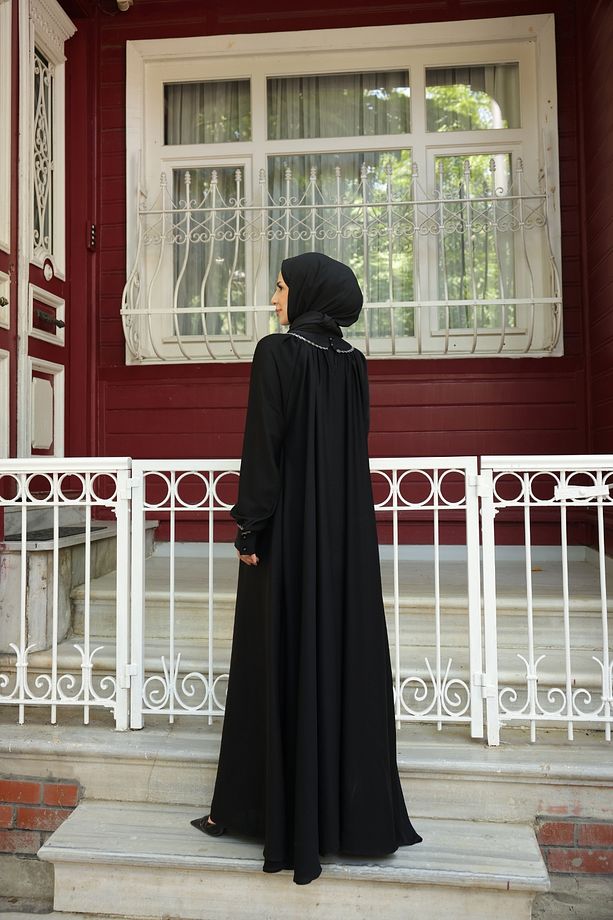 Vuslat Abaya Elbise - 4