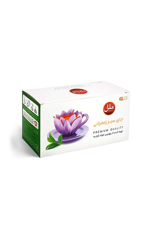 Saffron Green Tea