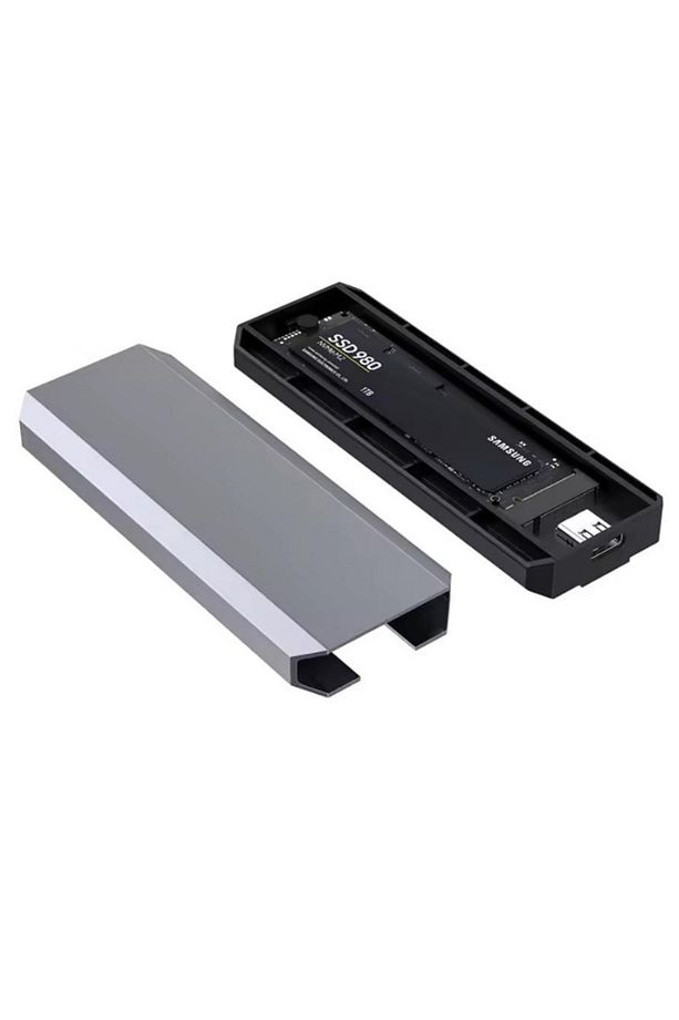 USB 3.2 Type-C to PCIe Express NVMe SSD M.2 M-Key M&B-Key Hard Disk Kutusu - 3