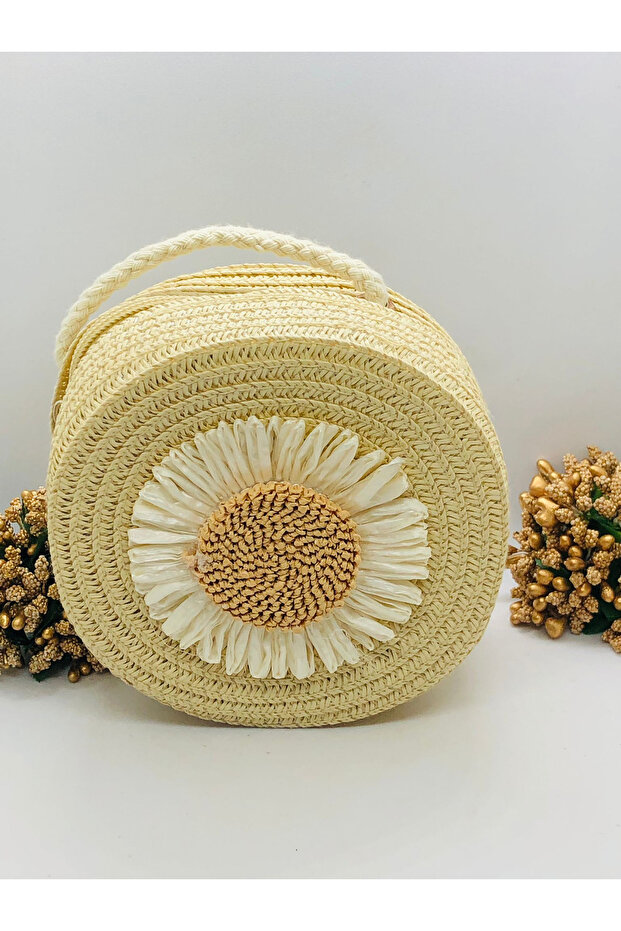 حقيبة محبوكة من القش - 3