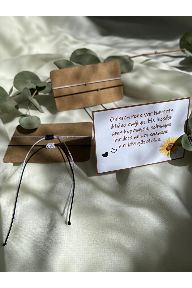Fan Couple Bracelet,Rope Bracelet(with Note)