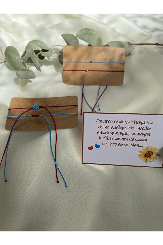 Fan Couple Bracelet,Rope Bracelet(with Note)