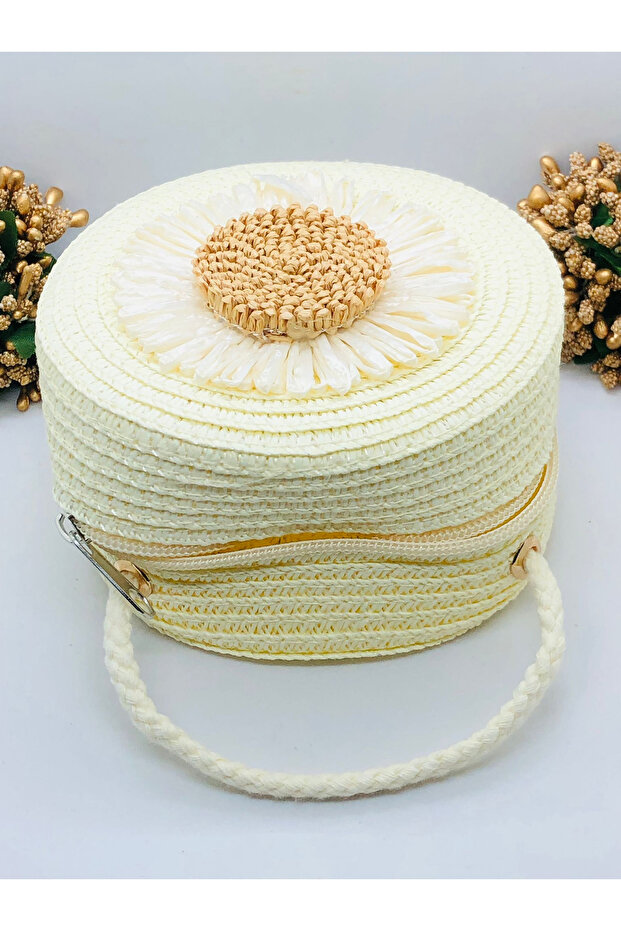 Hasır Örme Çanta - 3