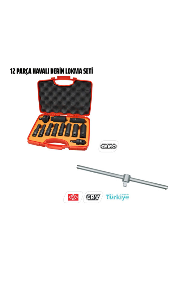 مجموعة 12 قطعة من قابس الهواء العميق - 1