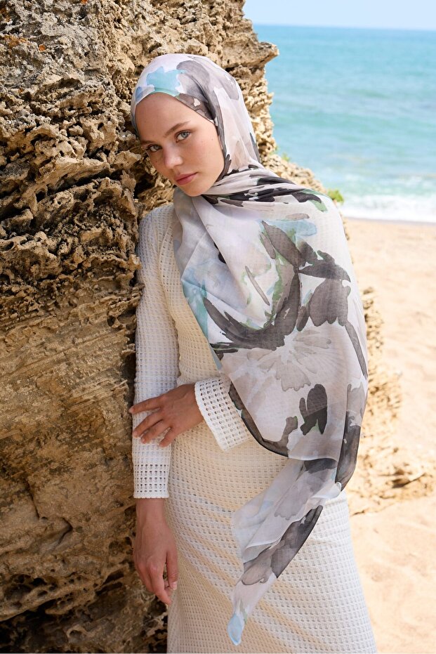 شال ميرليا بنمط القمر - 1