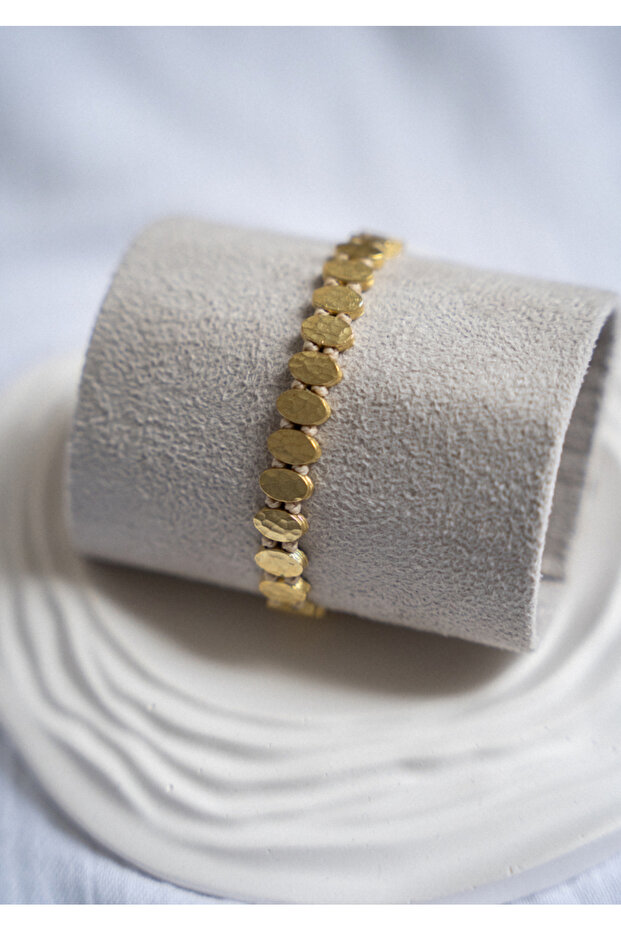 Eclipse bronz plaka bileklik - 1