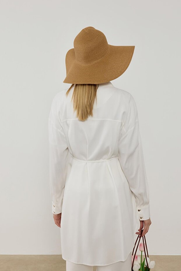 NEW TERA GÖMLEK BEYAZ - 4