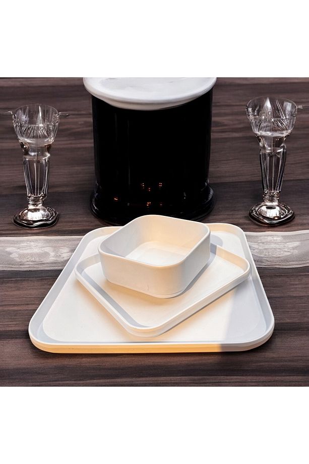 Tabak takımı Modern Yeni Model Kırılmaya dayanıklı Porelin Çorba Kasesi Yemek Tatlı tabağı - 4