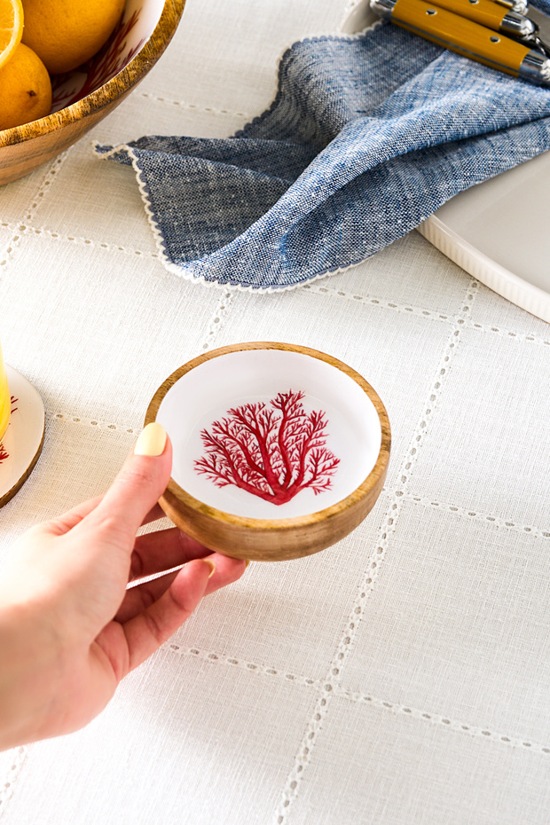 Mango Marin Mercan Çerezlik 10x3 cm - 2