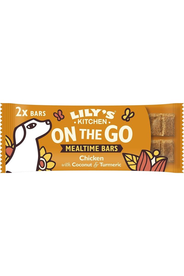 Lilys Kitchen Chicken on the Go Bars For Dogs 40g