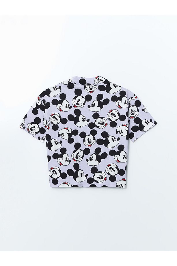 summer collection Mickey Mouse Baskılı Kadın Şortlu Pijama Takımı city - 7