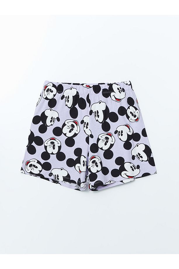 summer collection Mickey Mouse Baskılı Kadın Şortlu Pijama Takımı city - 8