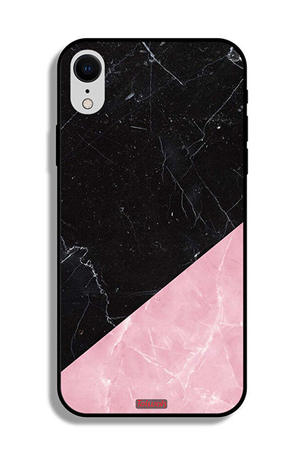 غطاء حماية لجهاز Apple iPhone XR بنمط رخامي - 2